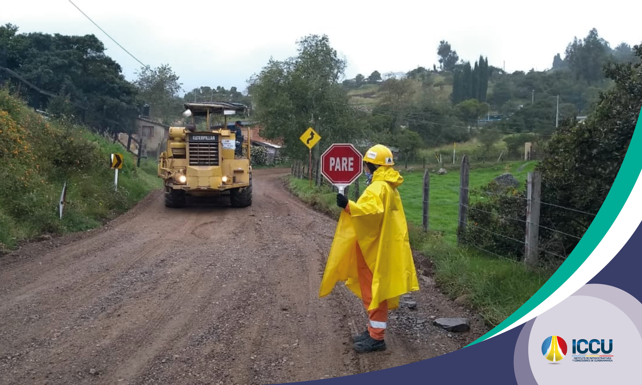 Avanzamos en obras en la vía Cogua &ndash; Neusa