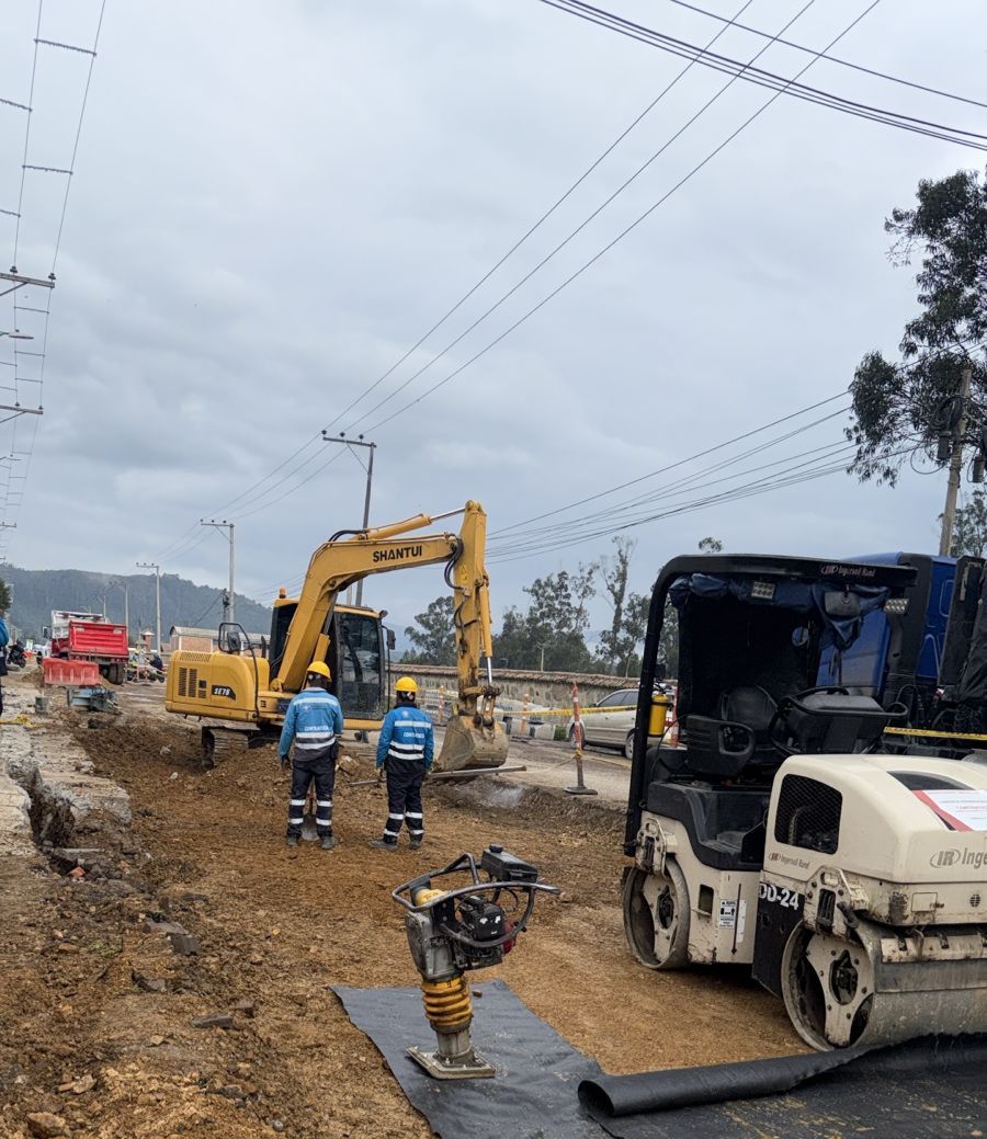 Con más de 11.200 millones invertidos, Cundinamarca interviene 2.4 kilómetros de corredor entre Zipaquirá y Briceño