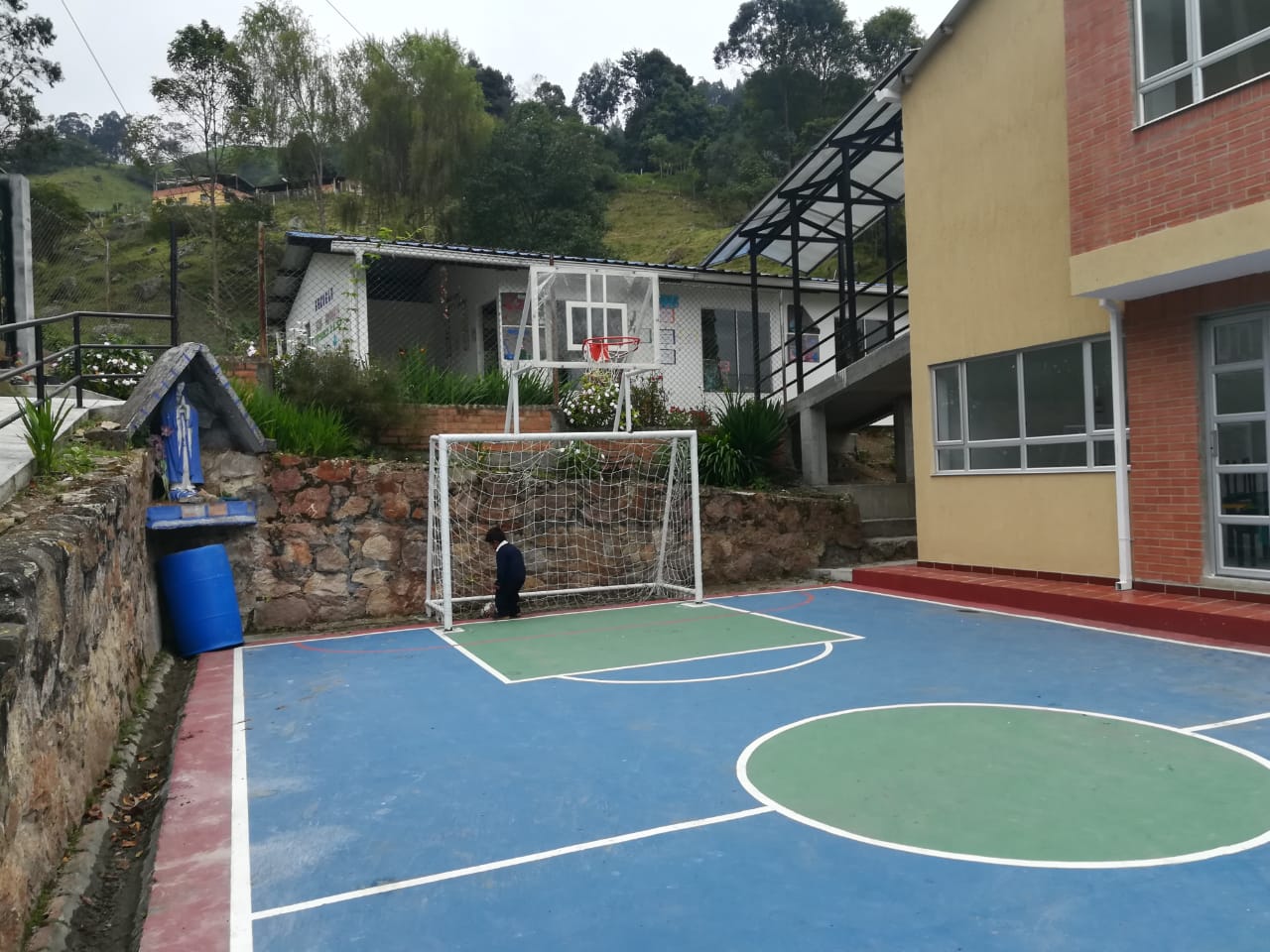 Finaliza intervención en escuela rural de Bojacá